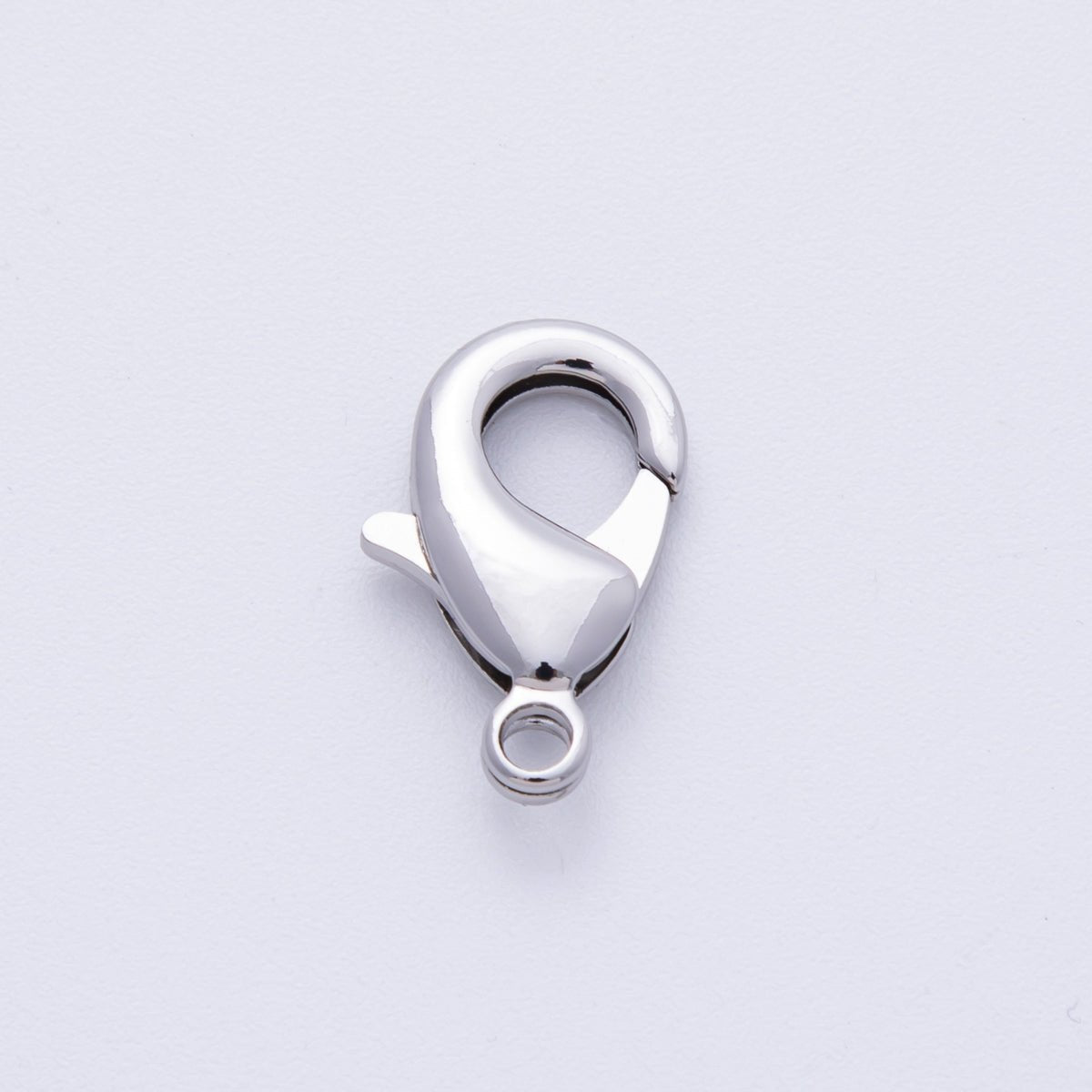 Silver 19mm Minimalist Lobster Clasps Claw Closure Findings | Z - A1676 - DLUXCA