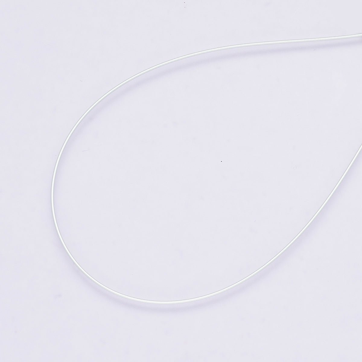 Stainless Steel 0.6mm Nylon Coated Flexible Wire Unfinished Chain Findings by Yard in Gold & Silver | Roll - 01854 ~ Roll - 01855 - DLUXCA