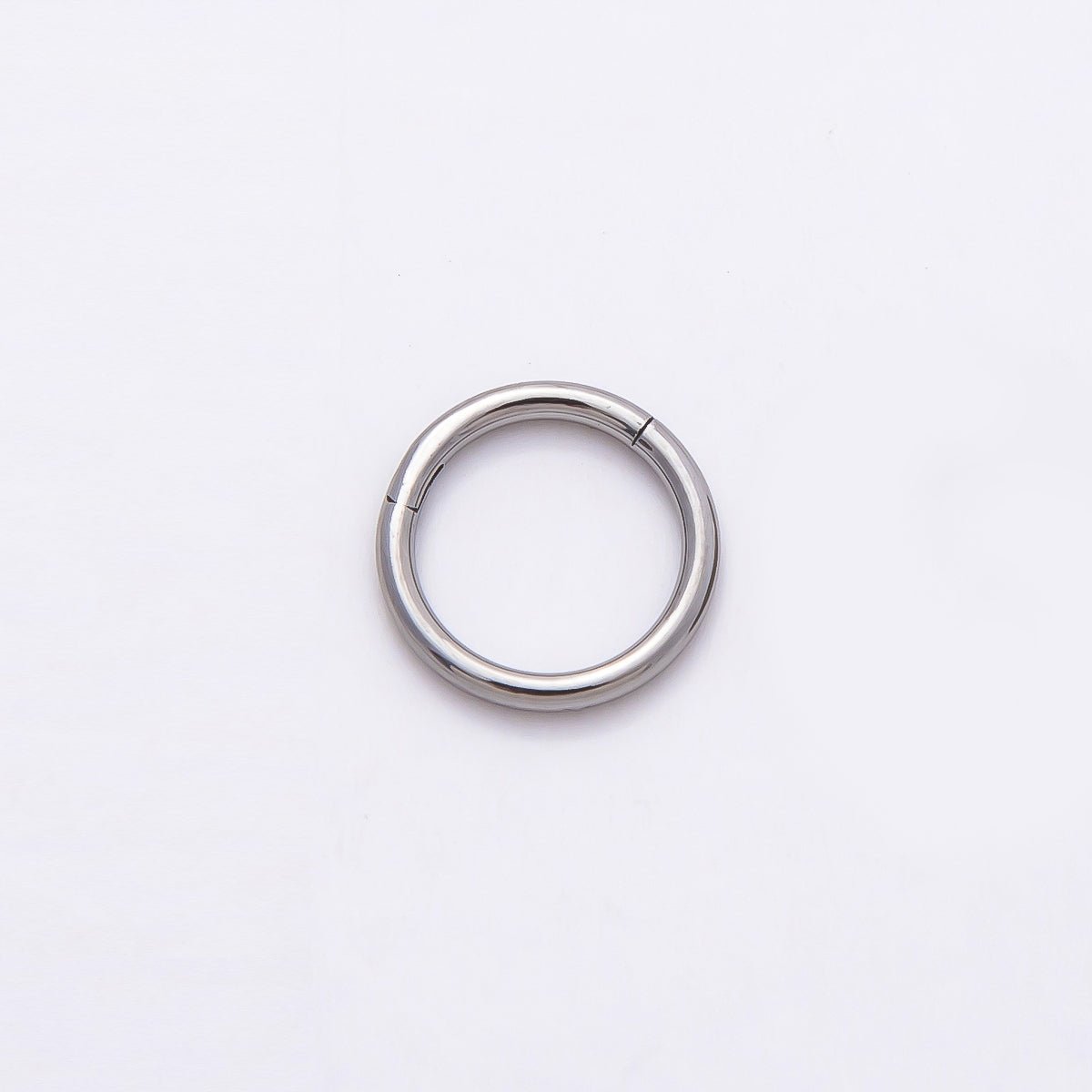 Stainless Steel 10mm Minimalist Pull Gate Round Finding | Findings-00207 - DLUXCA