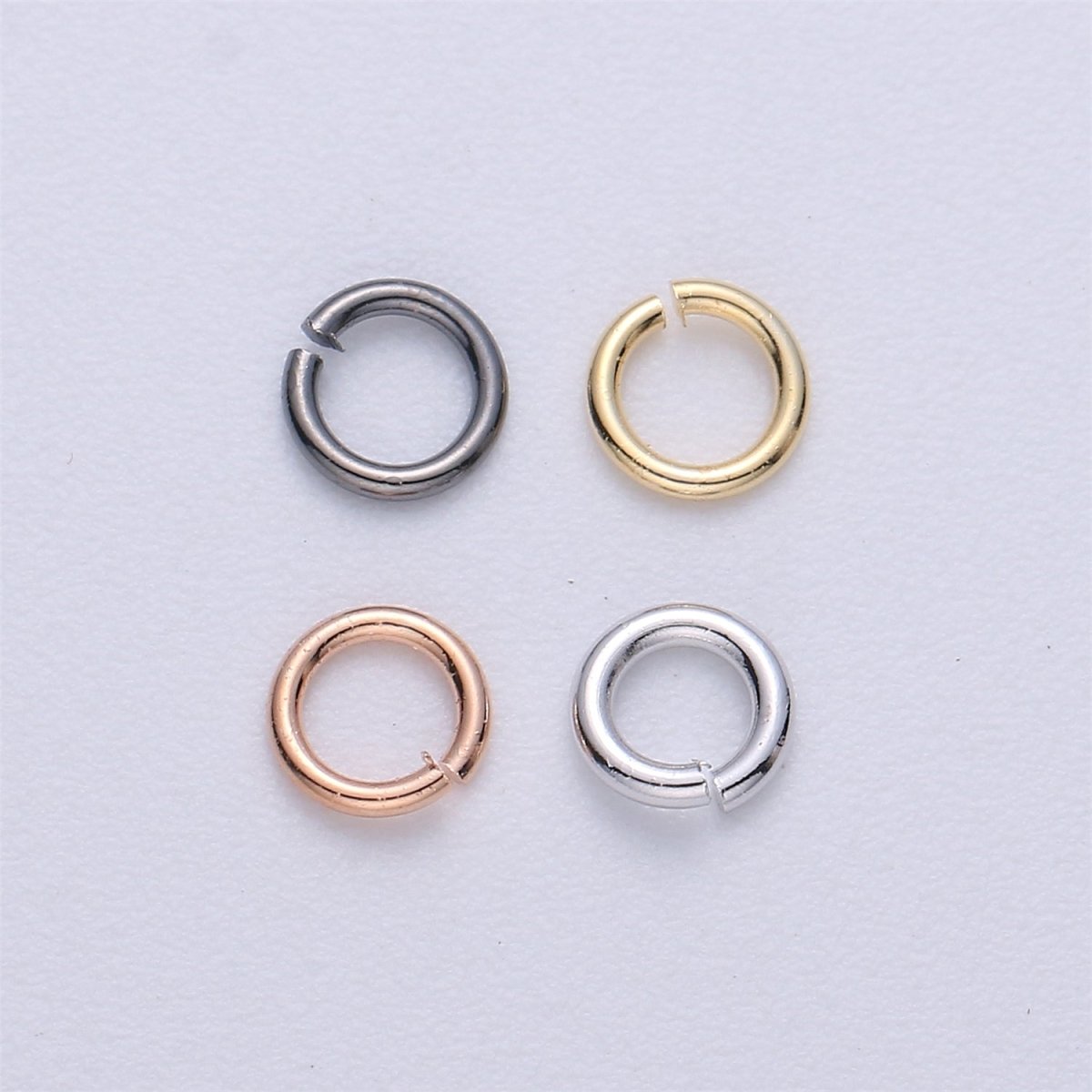 1 Pack Gold Filled Jump Ring Size 0.8x6mm Jewelry Kit Supplies For DIY Jewelry Making | sp-1588 - DLUXCA