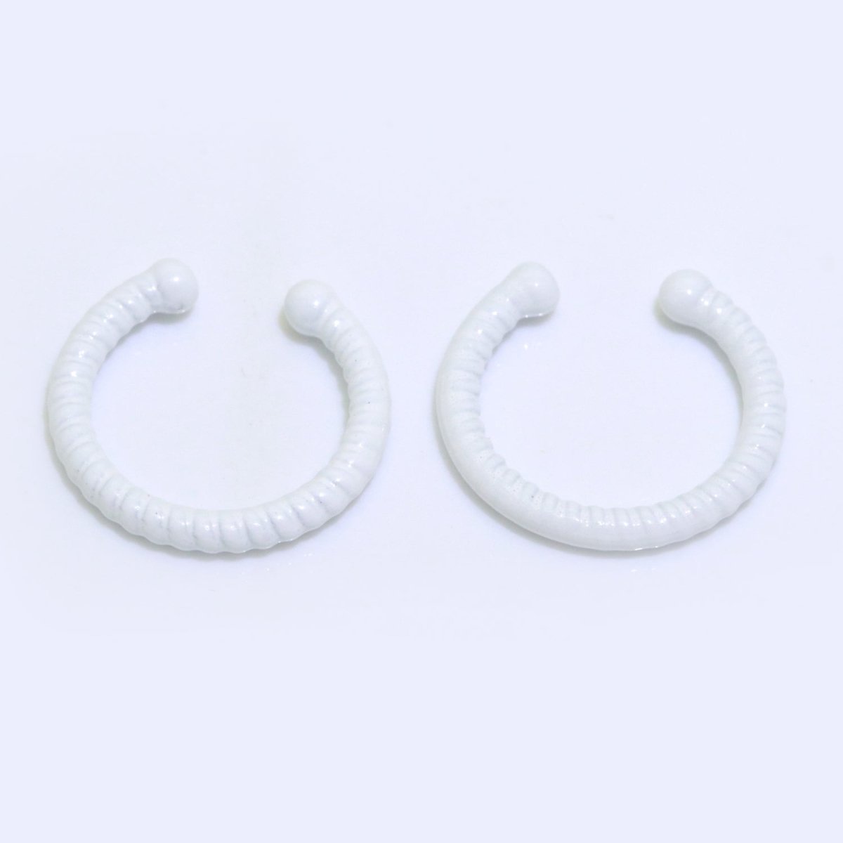 1 pair Neon Color Ear Cuff Earring Nonpierced Ear cuff for Cartilage, Dainty Earring Y2K Jewelry AI-021~AI-029 - DLUXCA