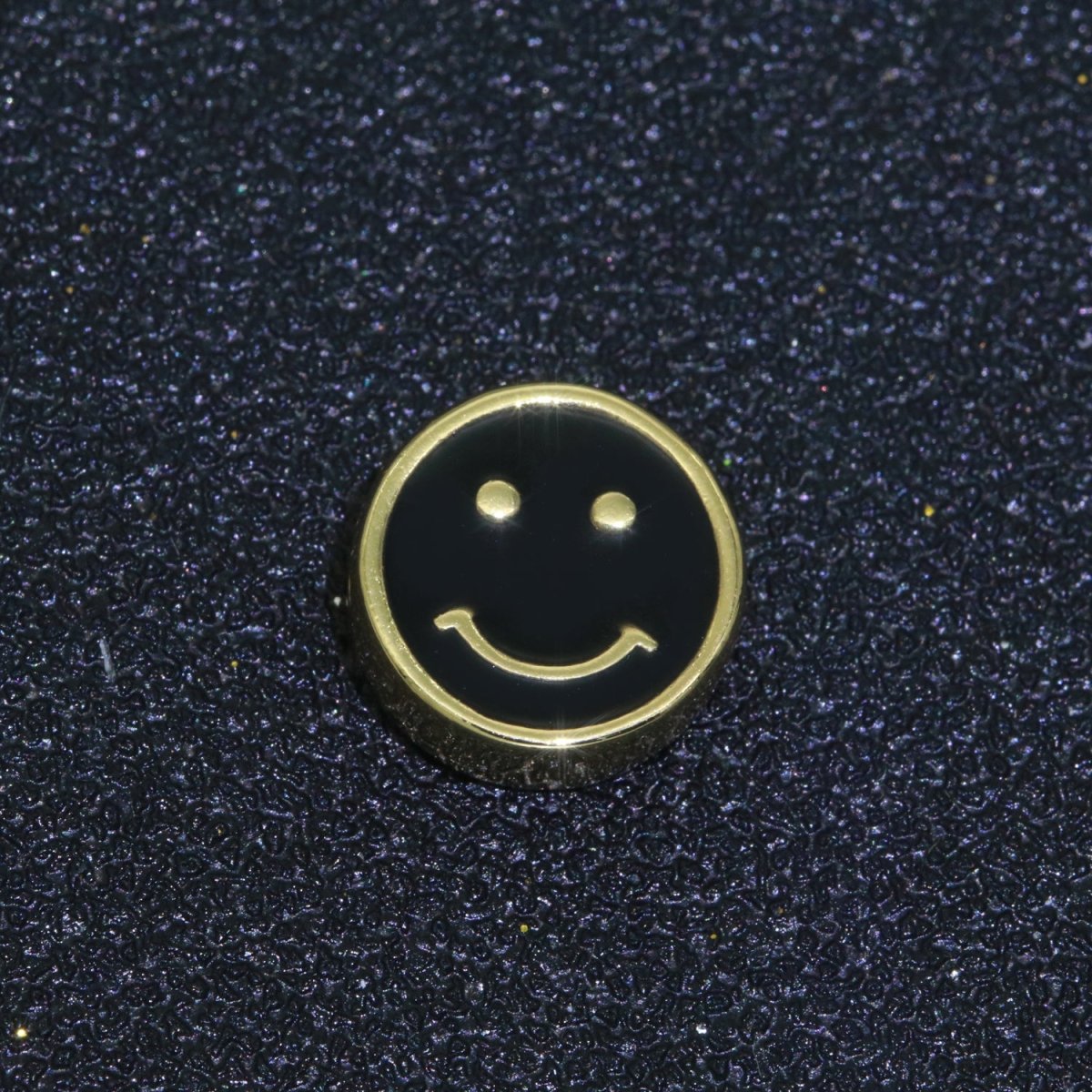 10mm Enamel Heart Smiley Face Bead, Emoji Bead, Happy Face, Gold Cute Spacer Bead, Necklace And Bracelet Making, Jewelry Supply B-604 B-606 B-607 B-609 B-610 - DLUXCA