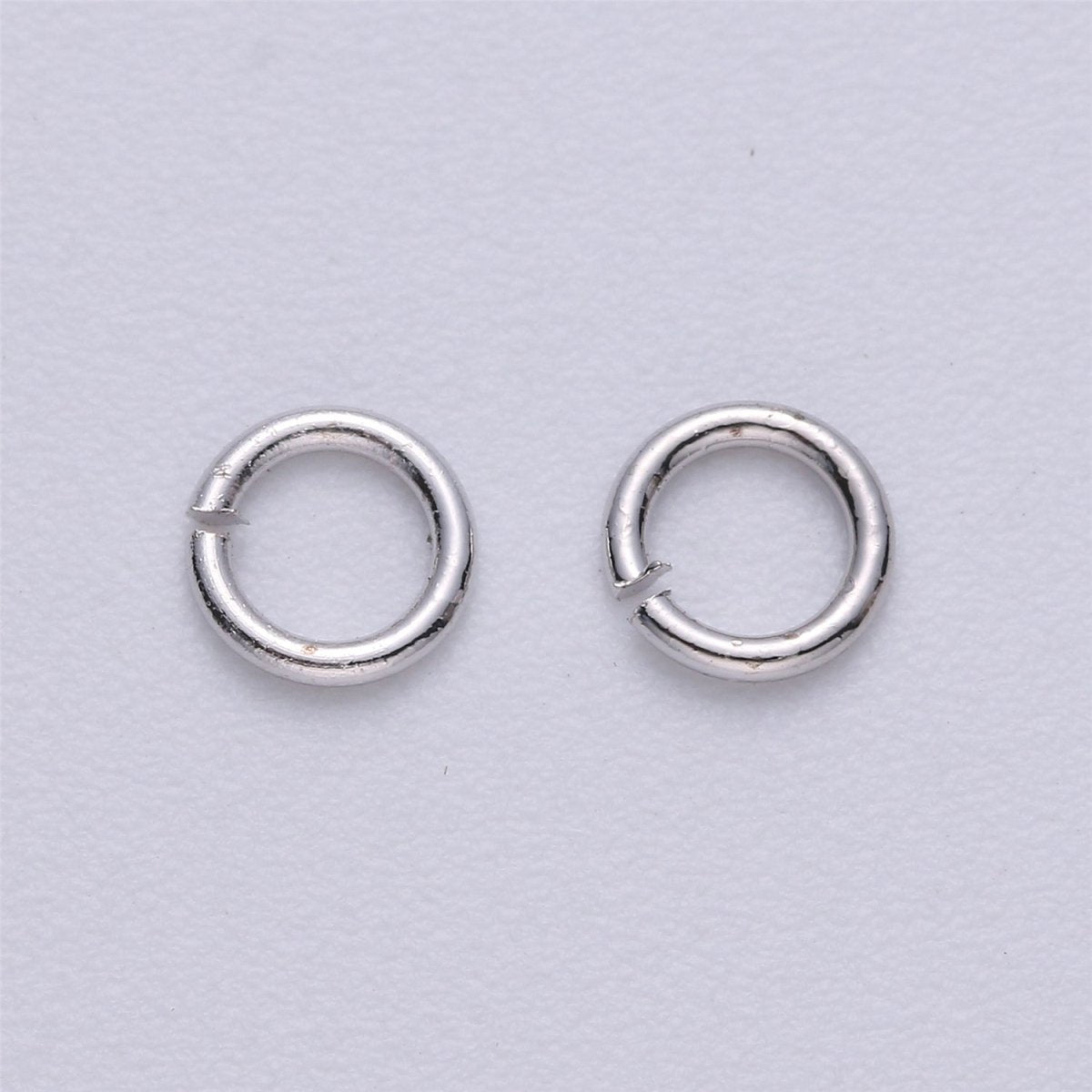 110 / 160 pcs 5mm 18ga 22 gauge Real Gold Plated Open Jump Rings Rhodium Plated Rose Gold Black Gun Metal O Ring 5 mm Attach Charm Clasp - DLUXCA