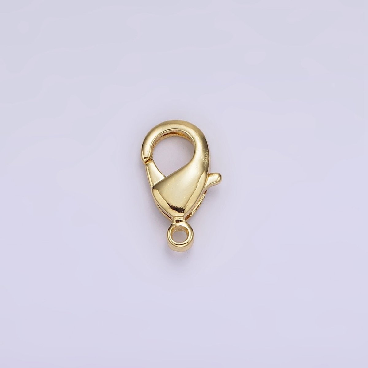 14K Gold Filled 15mm, 12mm, 10mm Lobster Claw Clasps Closure Findings Supply | Z-533 - Z-535 - DLUXCA