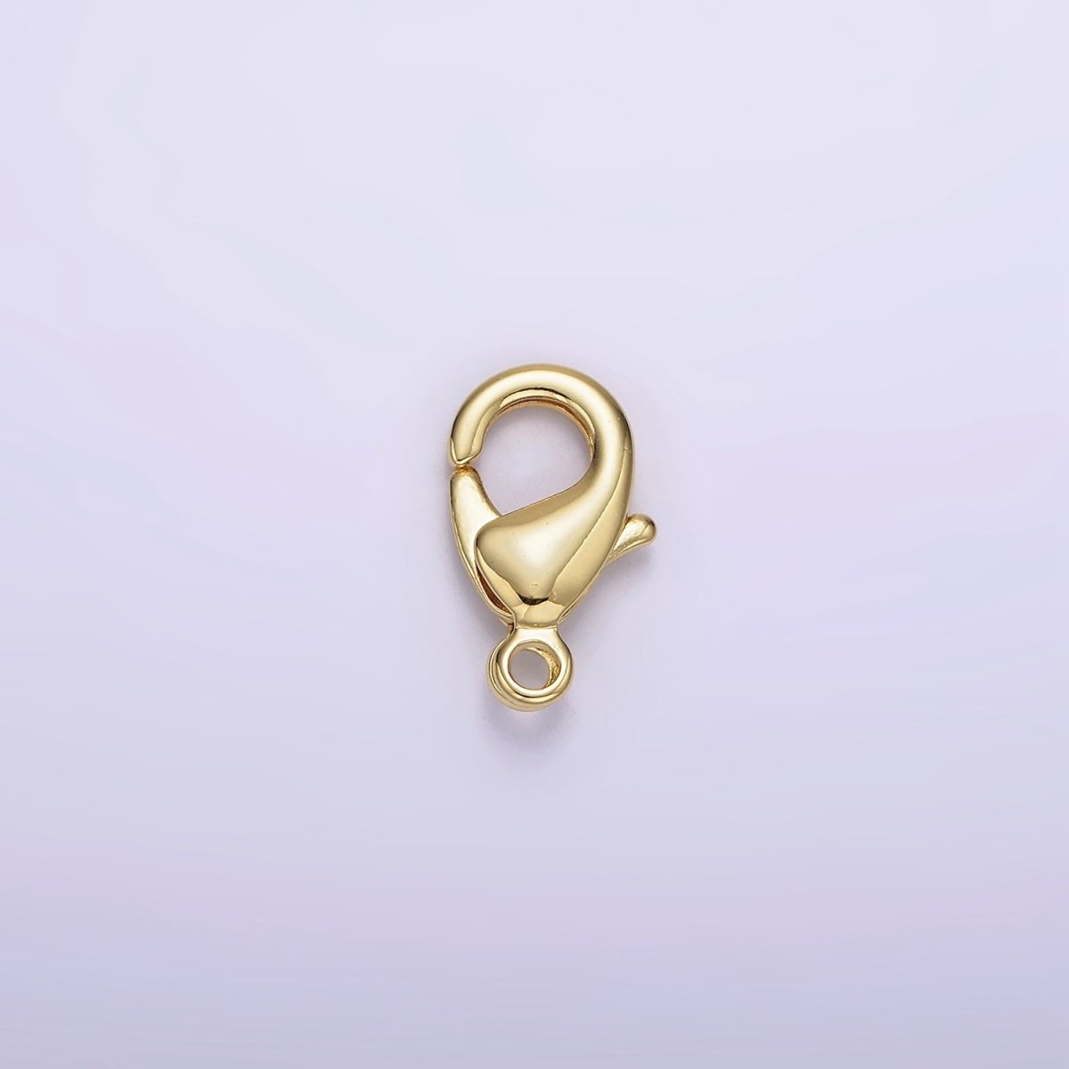 14K Gold Filled 15mm, 12mm, 10mm Lobster Claw Clasps Closure Findings Supply | Z-533 - Z-535 - DLUXCA
