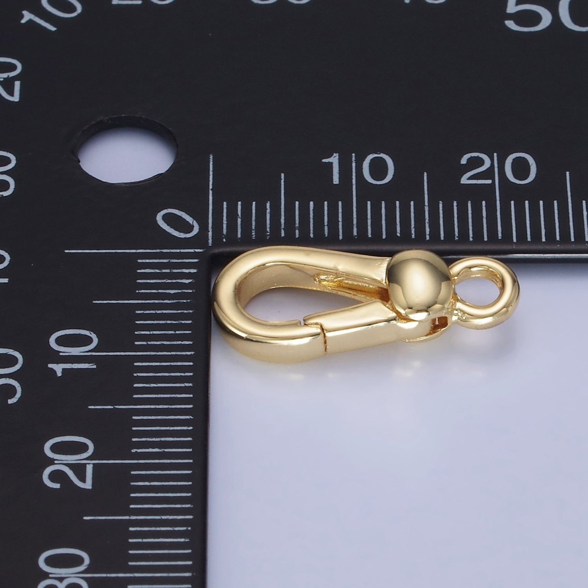 14K Gold Filled 20mm Push Gate Lobster Closure Enhancer Finding | Z730 - DLUXCA