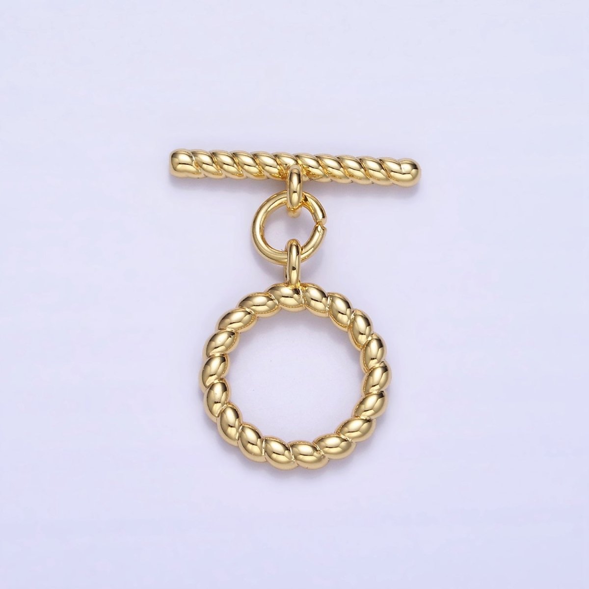 14K Gold Filled 25mm Croissant Toggle Clasps Closure Findings | Z768 - DLUXCA