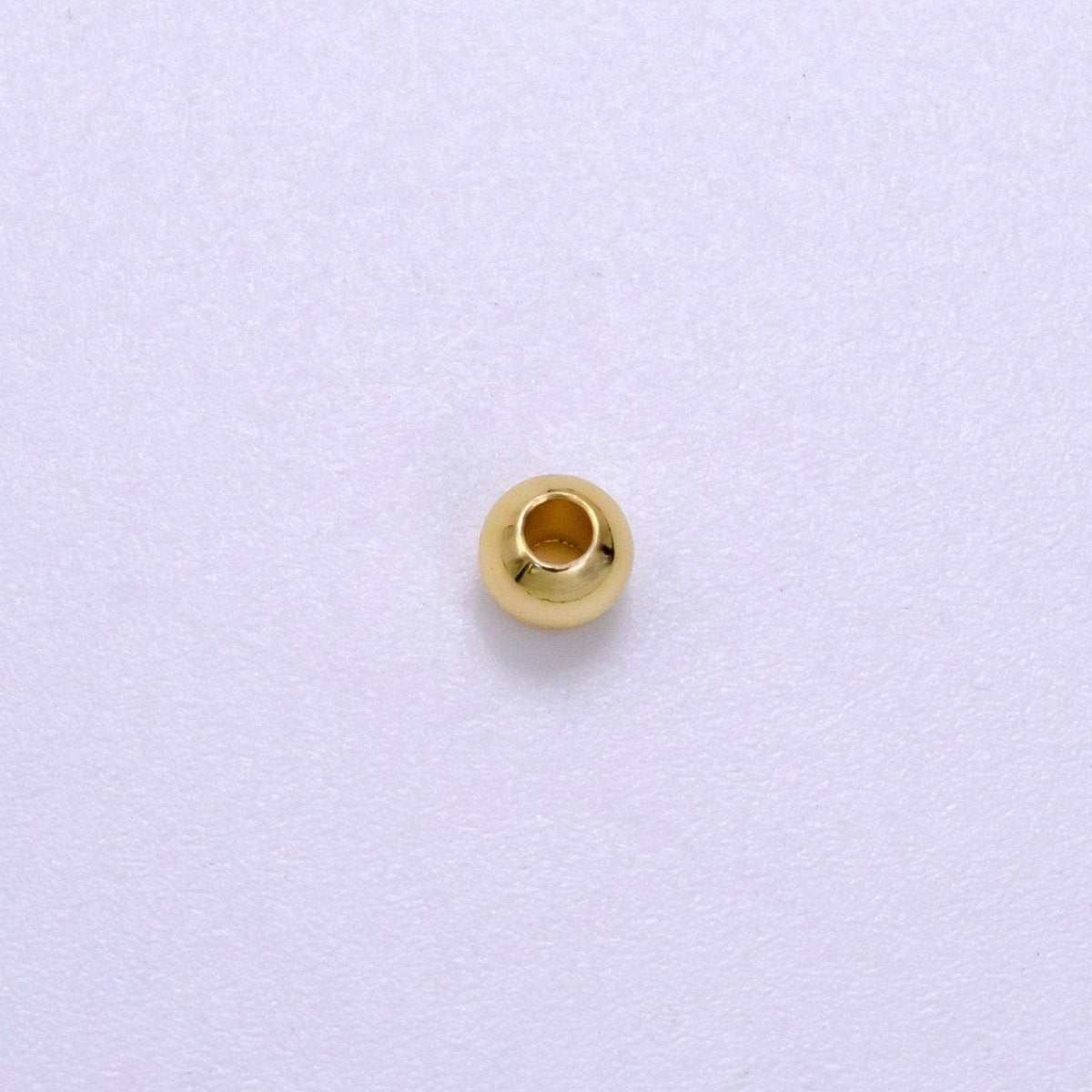 14K Gold Filled 4mm 5mm, 6mm Minimalist Bead by 10 Pieces/Bag | B-922 B-923 B-924 - DLUXCA