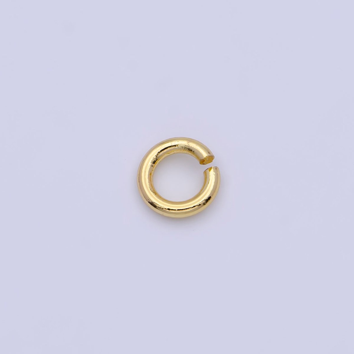 14K Gold Filled 4mm Jump Ring Minimalist Jewelry Finding Supply Pack | Z686 - DLUXCA