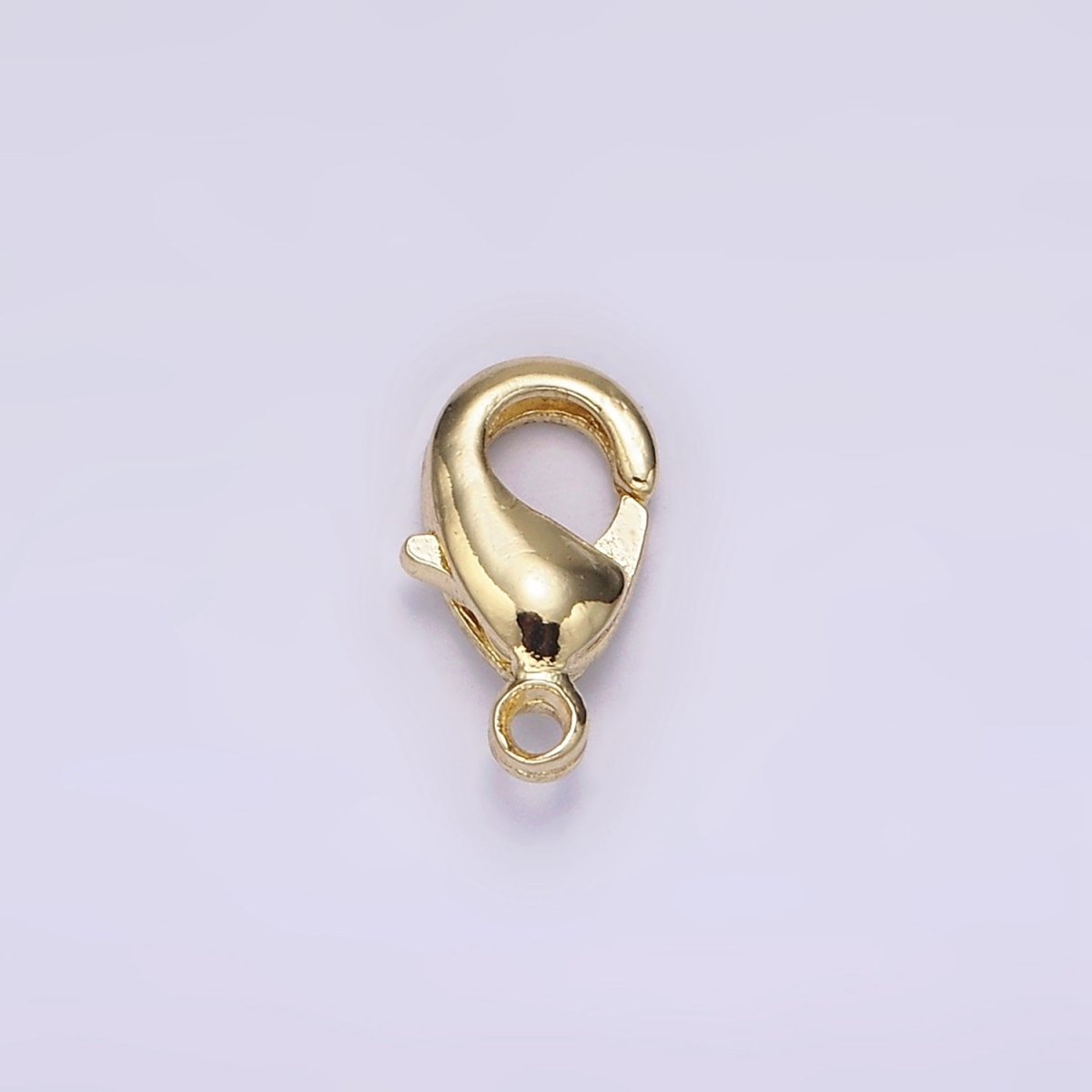 14K Gold Filled 9mm Lobster Claw Clasps Minimalist Jewelry Making Findings Supply | Z601 - DLUXCA