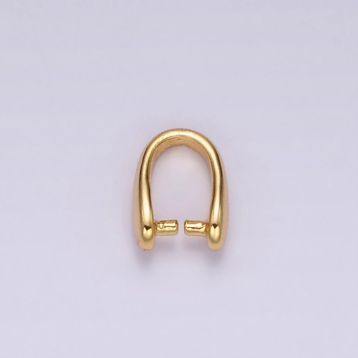 14K Gold Filled 9mm Snap Bail Minimalist Jewelry Findings Supply | Z584 - DLUXCA