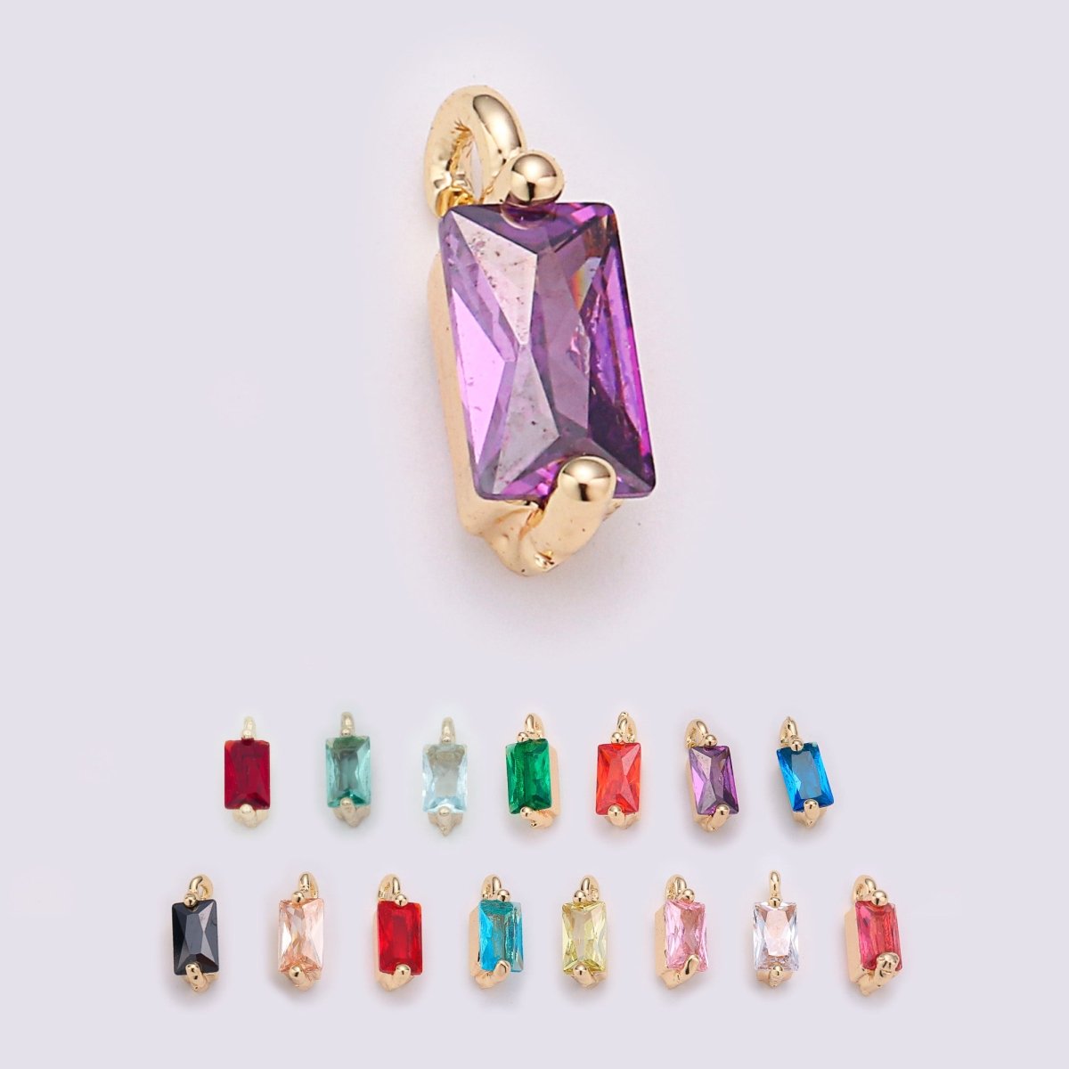 14k Gold Filled Birthstone Charm, Necklace Earring Bracelet Supplies, Jewelry Supply Charms Personalized Delicate Dainty Charm Pendant E-471 E-472 E-473 E-474 E-475 E-476 E-477 E-478 E-479 E-480 E-481 E-482 E-495 E-496 E-497 E-595 E-596 E-597 - DLUXCA