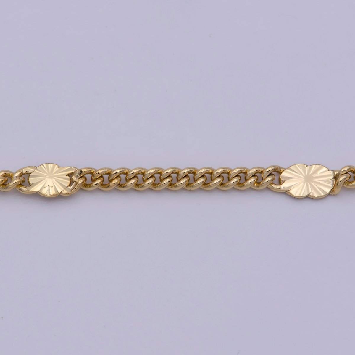 14k Gold Filled Curb Necklace Dainty Curb Necklace 15.5, 17.5, 19.5 inch long Ready to Wear Chain | WA-462 to WA-464 Clearance Pricing - DLUXCA