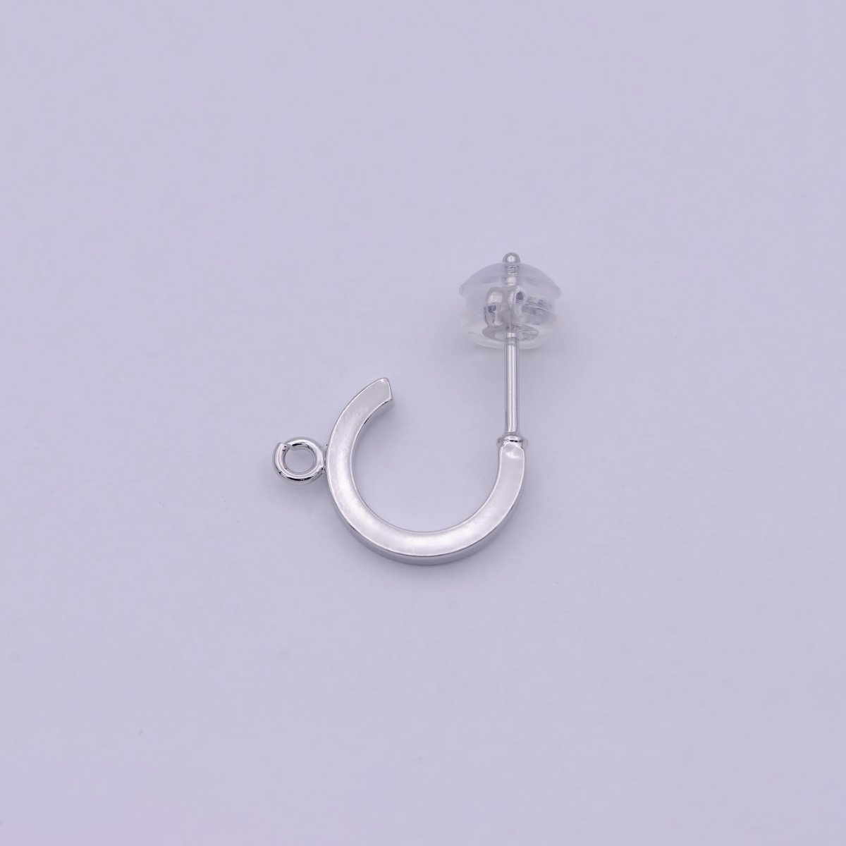 14k Gold Filled Huggie w/ open link Lever back earring making 10mm, Nickel free Lead Free for Earring Charm Making Findings K-197 L-573 - DLUXCA