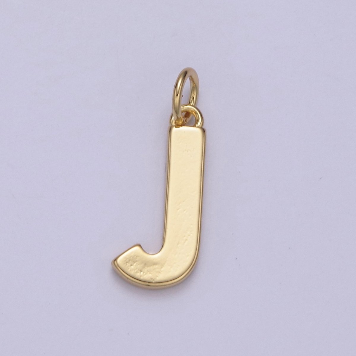 14k Gold Filled Minimalist Font Initial Letters Pendant Charm Wholesale Jewelry Supply W-068~W-094 - DLUXCA