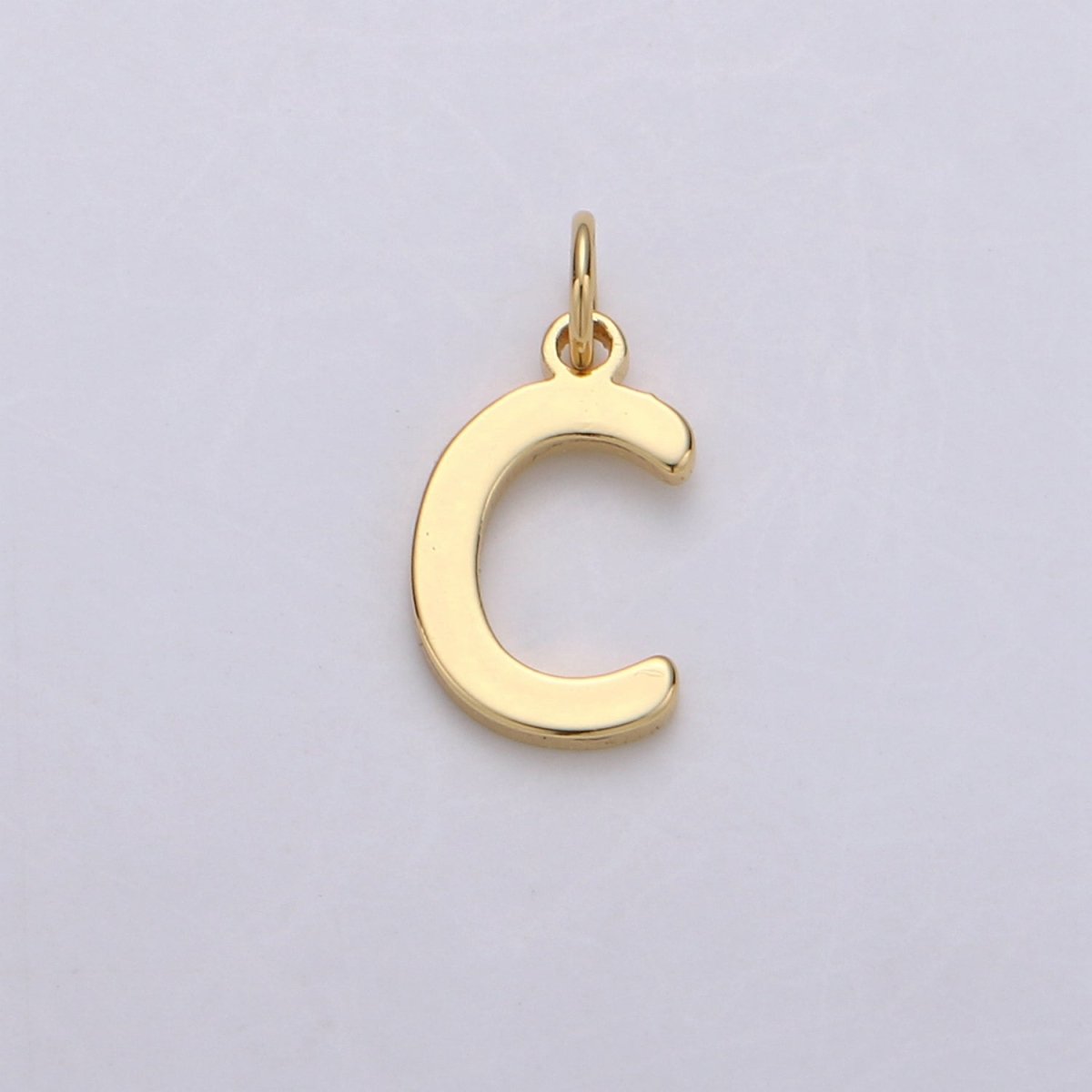 14k Gold Filled Personalized Initial Charm Initial Pendant, Letter Charm, Minimalist Alphabet Letter Charm, Monogram Charm Add On Charm A-113 to A-125 - DLUXCA
