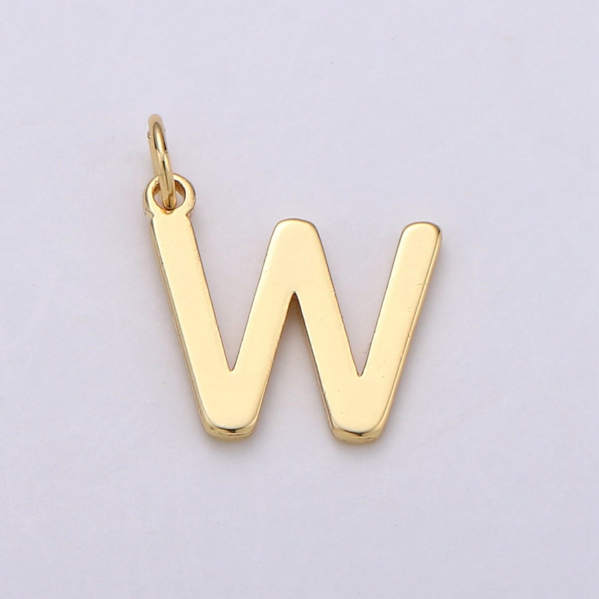 14k Gold Filled Personalized Initial Charm Initial Pendant, Letter Charm, Minimalist Alphabet Letter Charm, Monogram Charm Add On Charm A-113 to A-125 - DLUXCA
