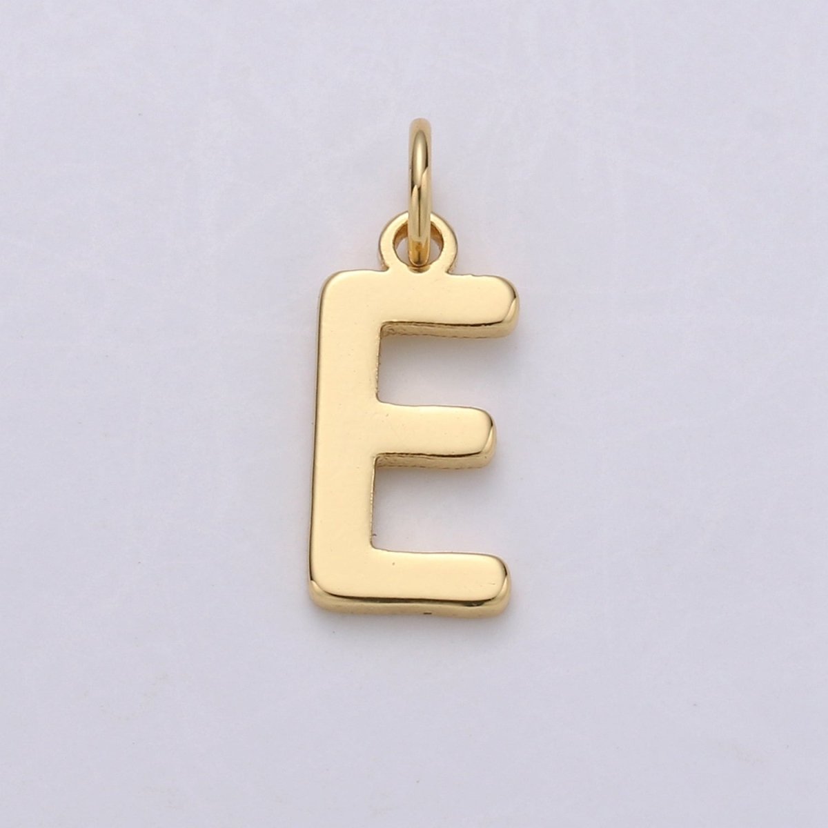 14k Gold Filled Personalized Initial Charm Initial Pendant, Letter Charm, Minimalist Alphabet Letter Charm, Monogram Charm Add On Charm A-113 to A-125 - DLUXCA