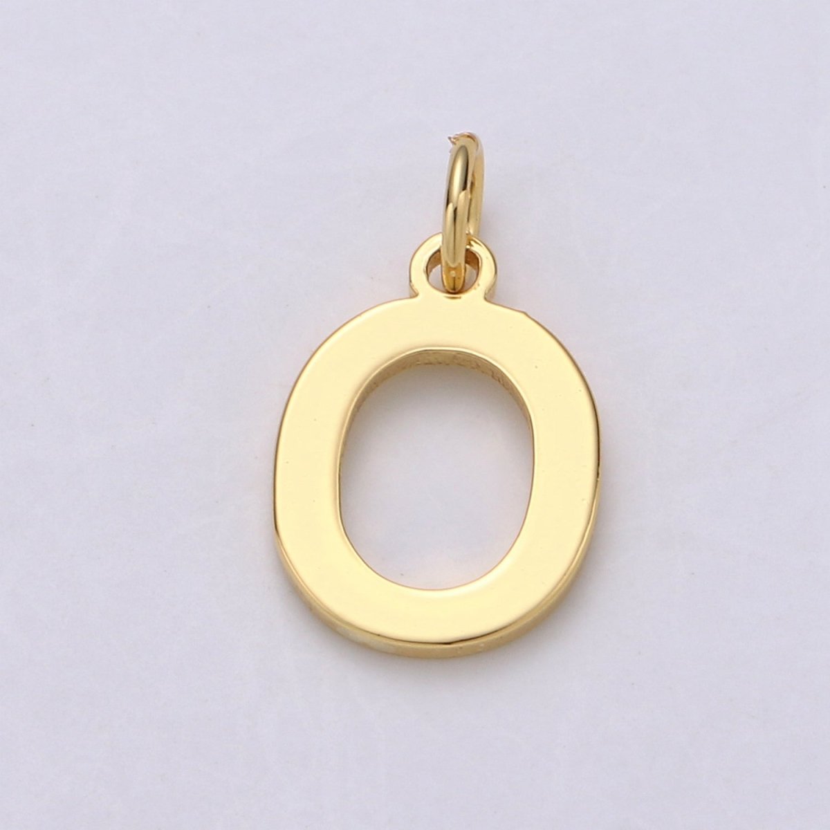 14k Gold Filled Personalized Initial Charm Initial Pendant, Letter Charm, Minimalist Alphabet Letter Charm, Monogram Charm Add On Charm A-113 to A-125 - DLUXCA