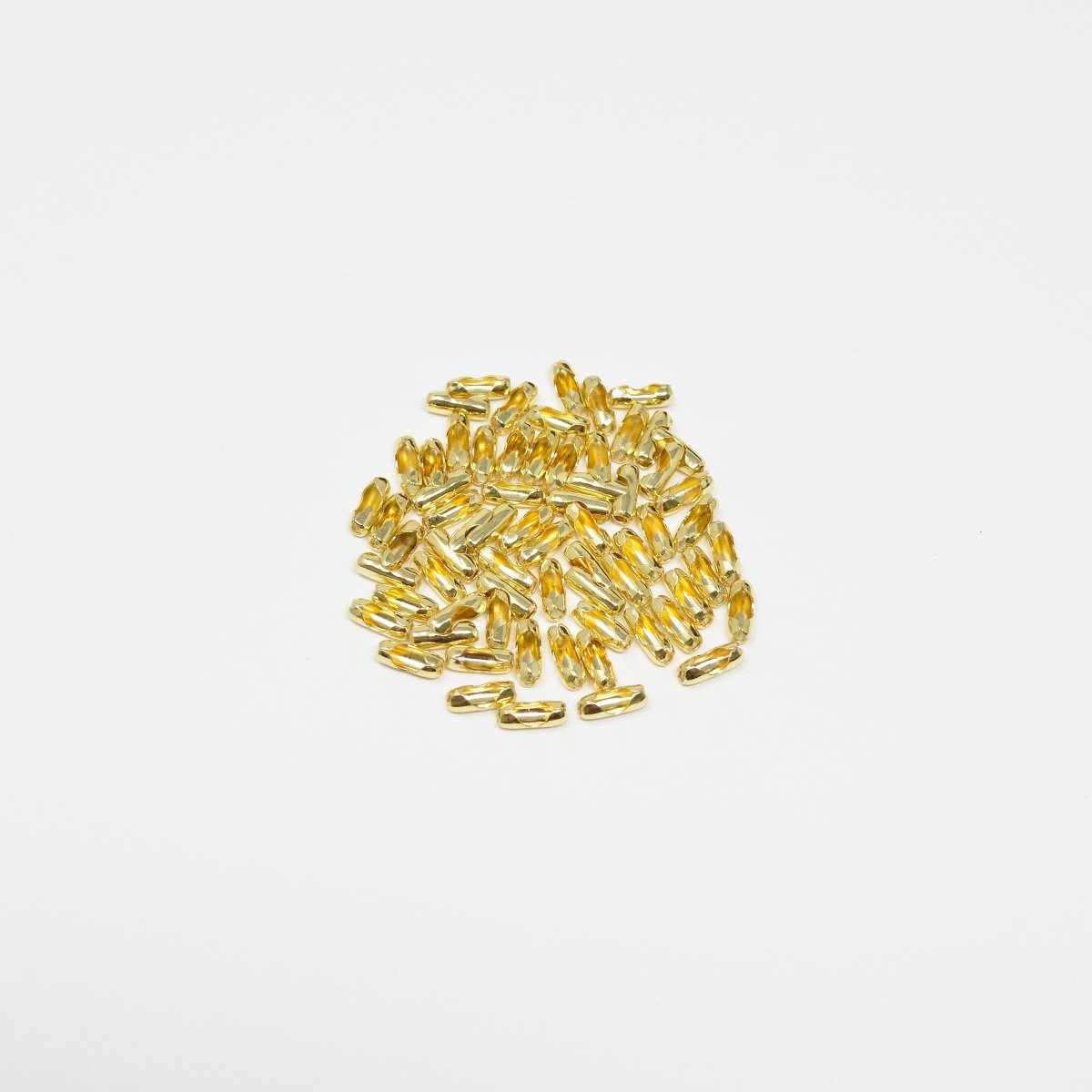 14K Gold Filled Rectangle Crimp Tube Beads For DIY Jewelry Making Supplies Kit L-163 - DLUXCA