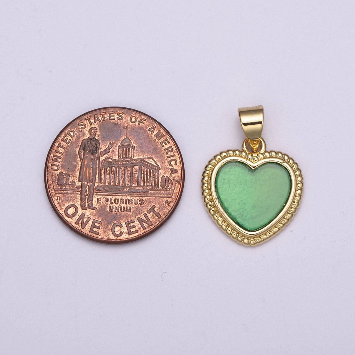 14K Yellow Gold Filled Heart Gemstone Medallion Pendant Tiger Eye, Carnelian, Black ,Green Agate for Vintage Classic Love Relationship Minimalist Jewelry N-506 - N-509 - DLUXCA