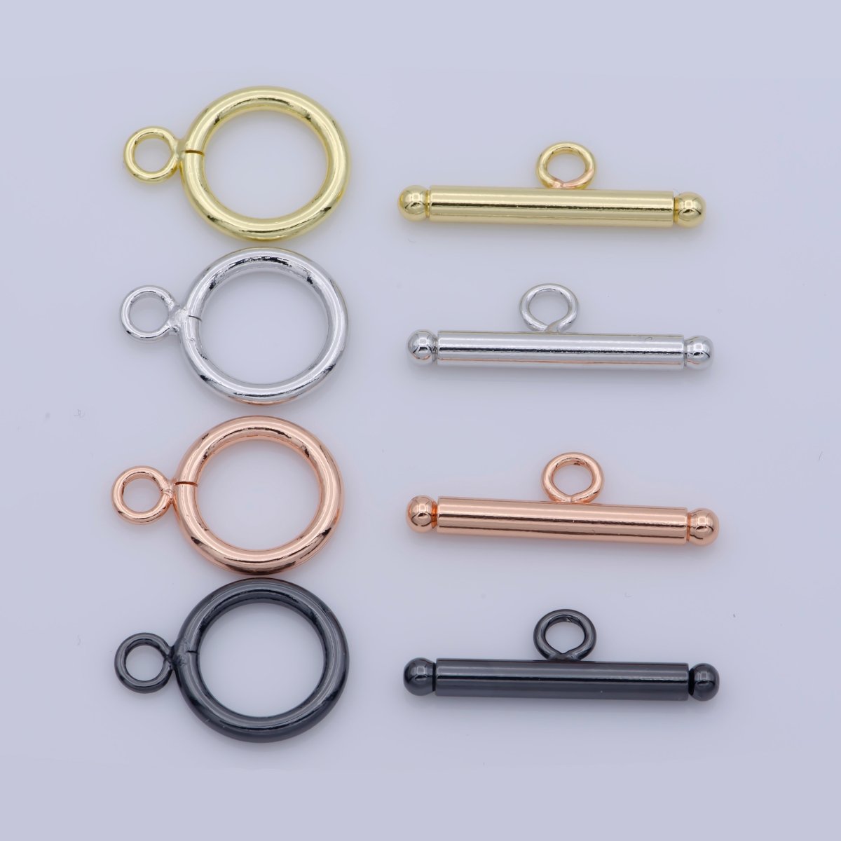 14mm 14K Gold Filled Toggle Clasp OT Clasp Finding for Necklace Bracelet Component K-175 K-556 K-779 K-784 - DLUXCA