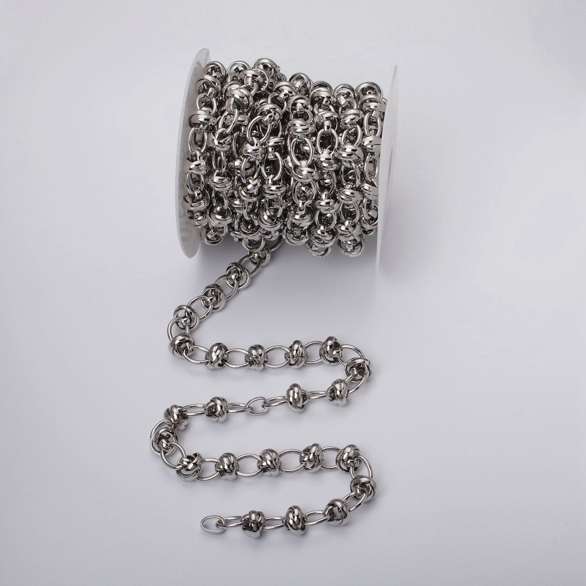 16k Gold Filled Cable Multiple Rolo Link Unfinished Chain in Gold & Silver | ROLL-1155 ROLL-1156 Clearance Pricing - DLUXCA