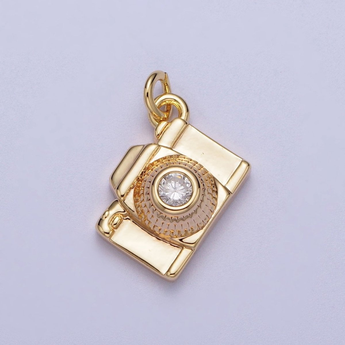 16K Gold Filled Mini Camera For Photographer Jewelry Gift Charm | A-140 - DLUXCA
