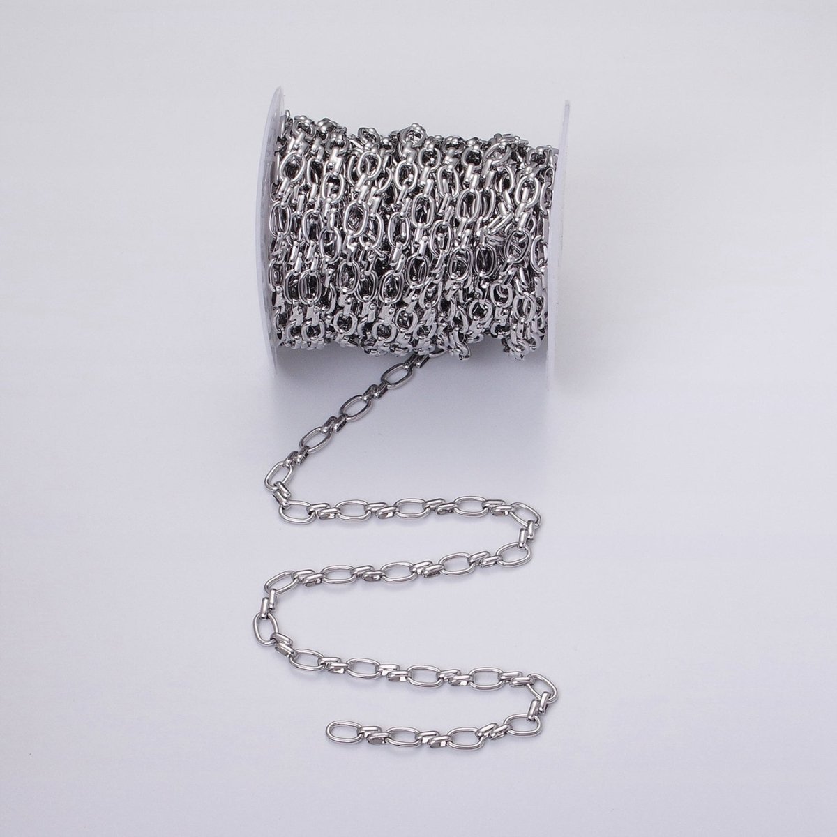 16K Gold Filled Oval Link Chain Chunky Unfinished Chain by Yard for Handmade Supply 6.1mm | ROLL-1313 ROLL-1314 Clearance Pricing - DLUXCA