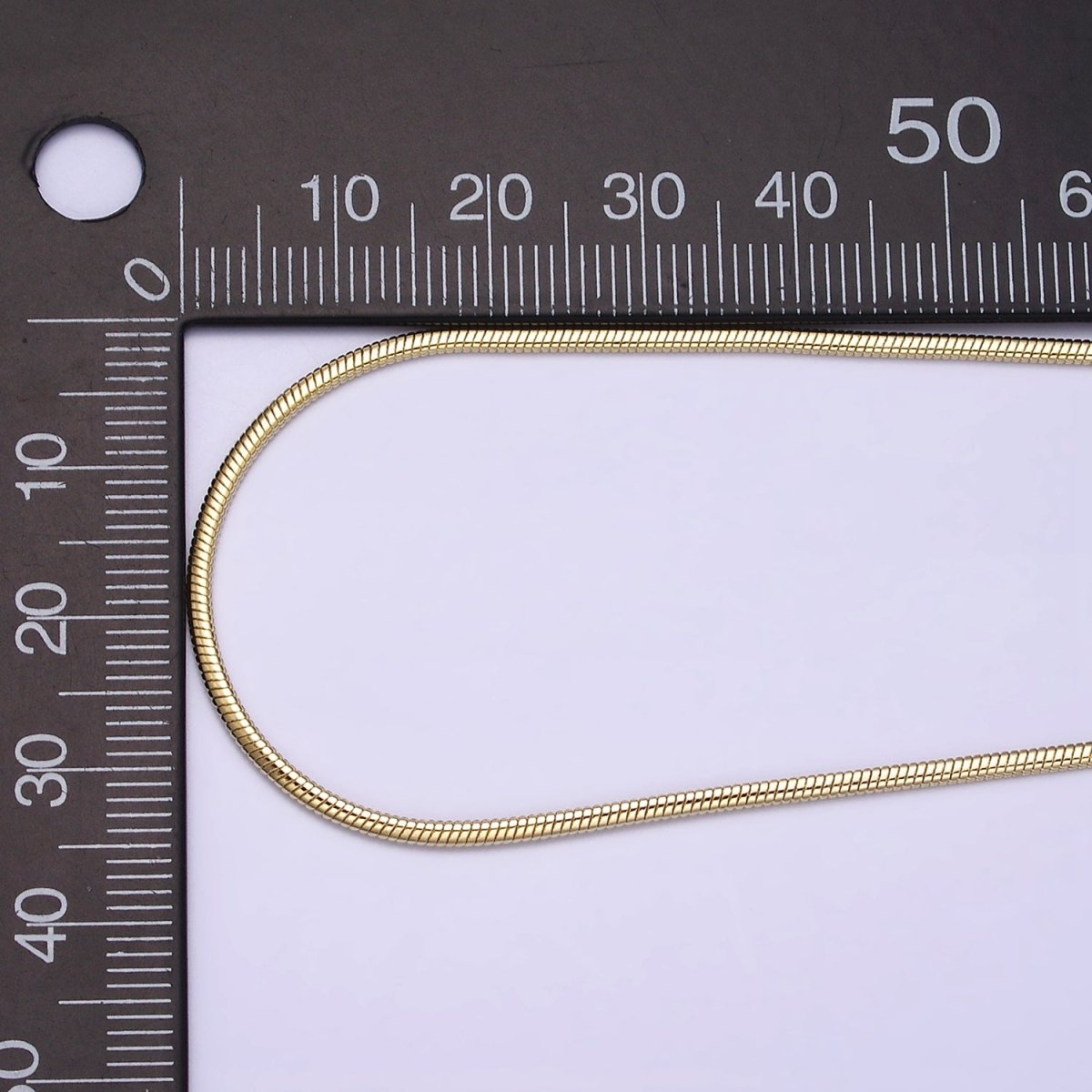 1.7mm Dainty Cocoon 18 Inch Minimalist Layering Chain Necklace | WA-1876 Clearance Pricing - DLUXCA