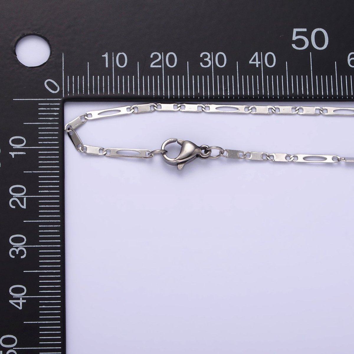 18 inch Stainless Steel Flat Anchor Mariner Chain For Wholesale Chains And Jewelry Making Supplies Findings | WA-2112 Clearance Pricing - DLUXCA