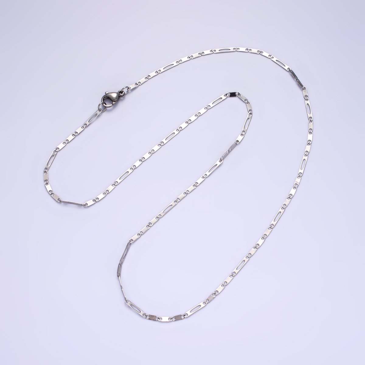 18 inch Stainless Steel Flat Anchor Mariner Chain For Wholesale Chains And Jewelry Making Supplies Findings | WA-2112 Clearance Pricing - DLUXCA