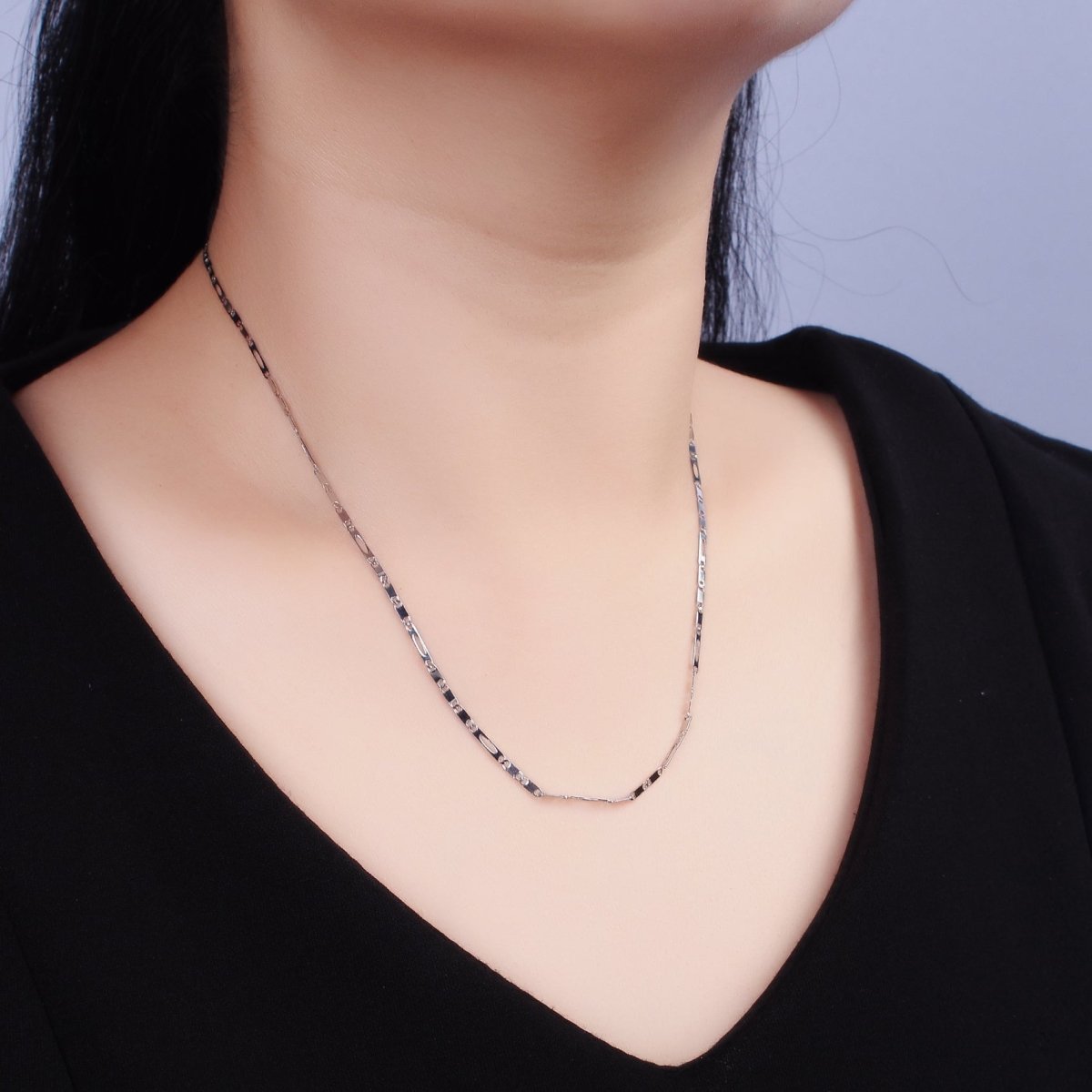 18 inch Stainless Steel Flat Anchor Mariner Chain For Wholesale Chains And Jewelry Making Supplies Findings | WA-2112 Clearance Pricing - DLUXCA