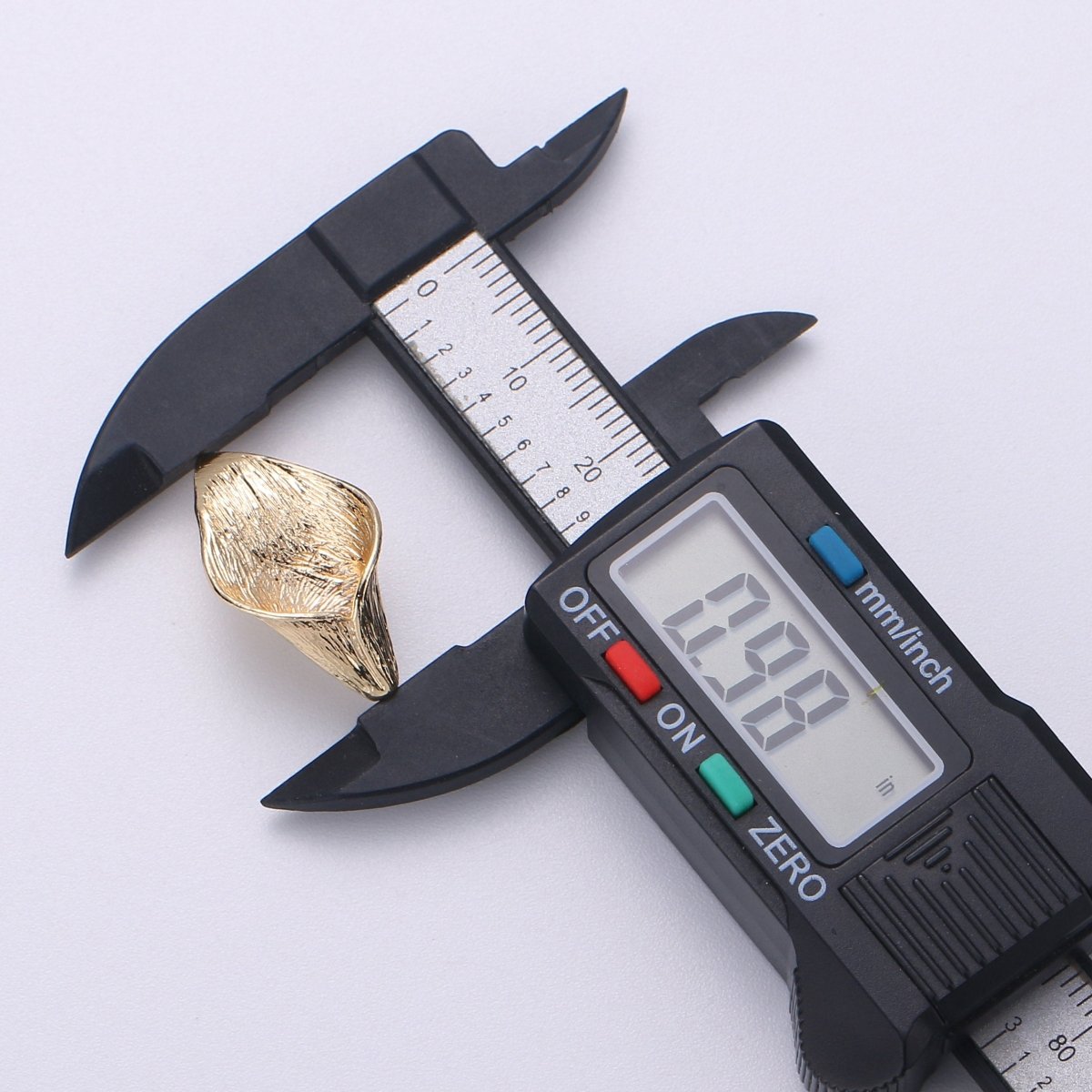 18k Gold Fill Lily Bead Caps 26 mm Beautiful Textured Tulip Flowers Floral Bead Caps Floral Tassel Caps, Lead Nickel Free K-037 - DLUXCA