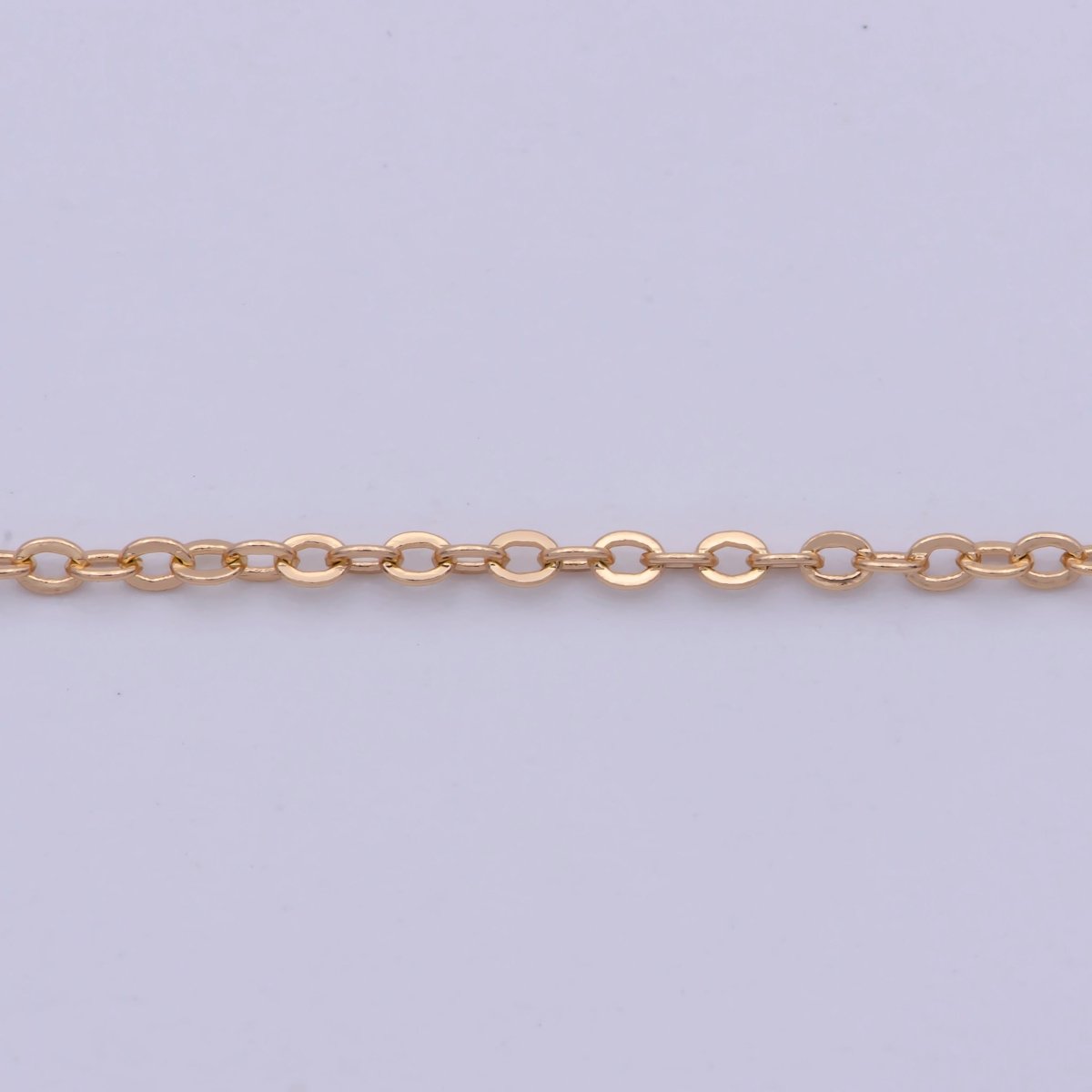 18K Gold Filled 1.2mm Cable Chain 18 inch Finished Necklace For Wholesale Necklace Dainty Jewelry Making Supplies | WA-480 Clearance Pricing - DLUXCA