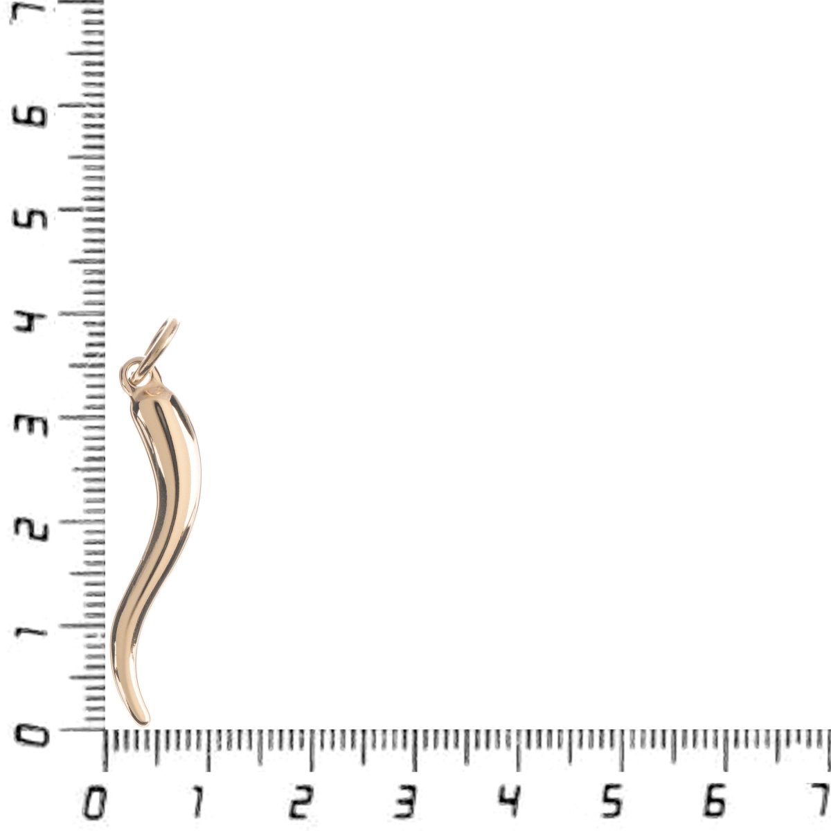 18K Gold Filled Italian Horn Charm Cornicello cornetto Good Luck Protection Amulet Pendant for Necklace Jewelry Making Supplies E-659 E-660 J-661 - DLUXCA