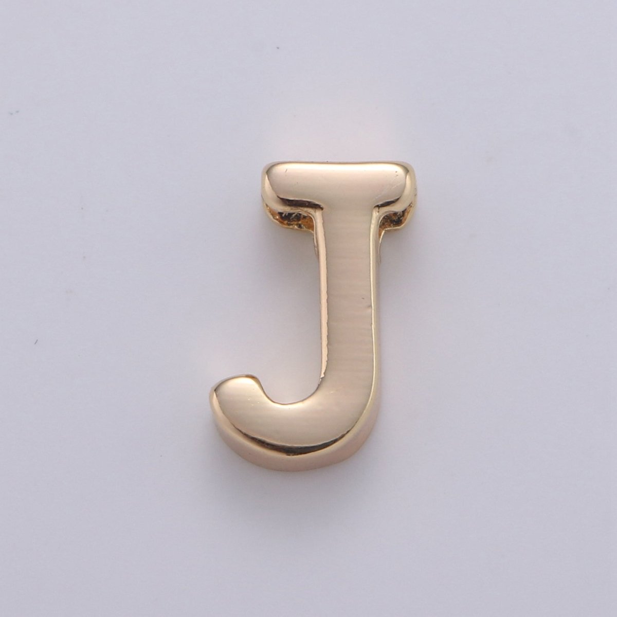 18K Gold Filled Letter Charms, Letter Beads, Initial Charms, Bracelet Charms, Mini Pendant Charms for Necklace Alphabet Beads Charm 8x6mm A-085 to A-097 - DLUXCA