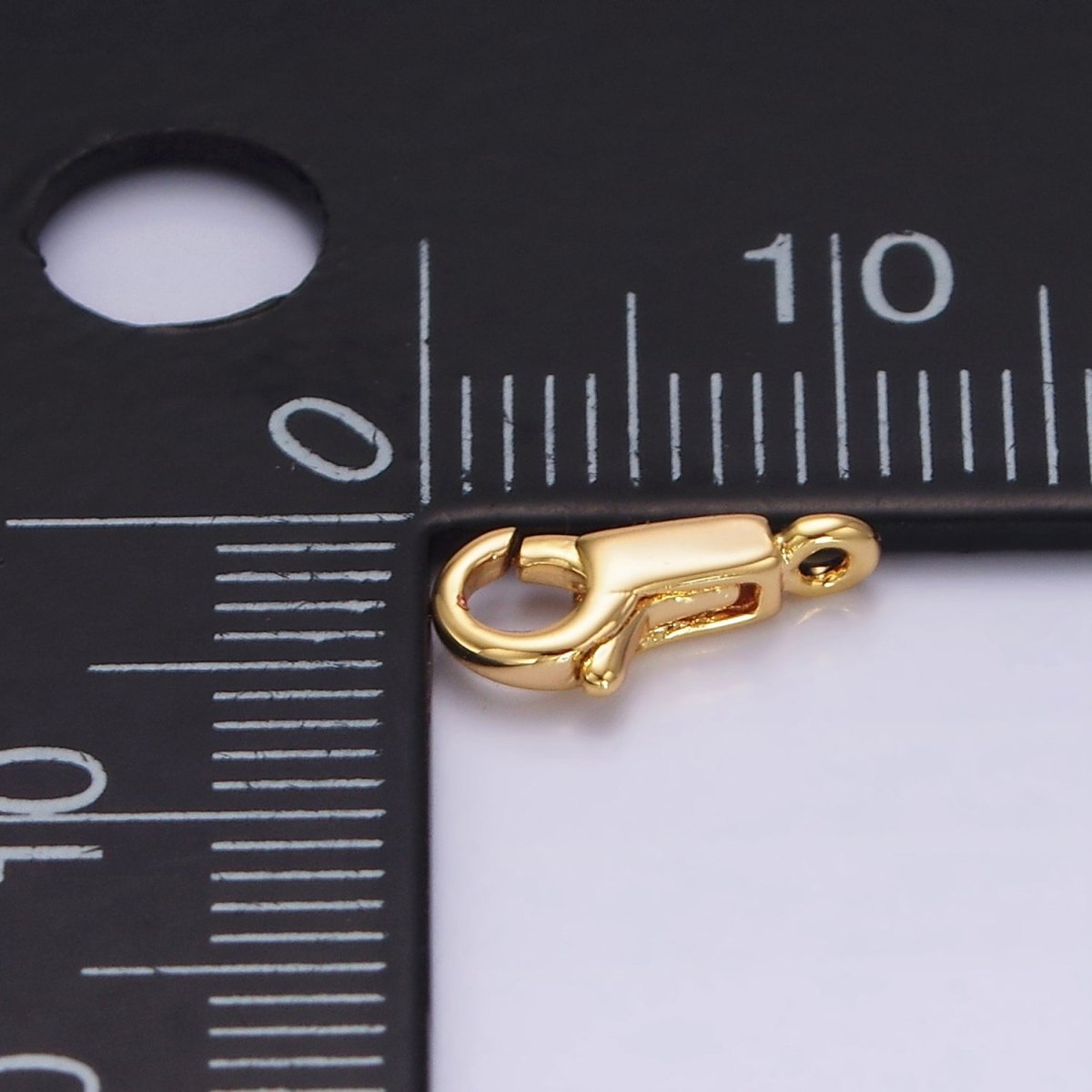 18K Gold Filled Small Bail Round Loop for Pendant Jewelry Kit Supplies For DIY Jewelry Making | Z-501 - DLUXCA