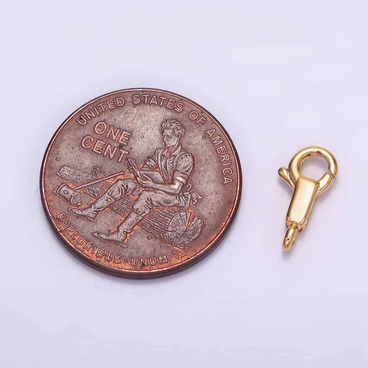 18K Gold Filled Small Bail Round Loop for Pendant Jewelry Kit Supplies For DIY Jewelry Making | Z-501 - DLUXCA