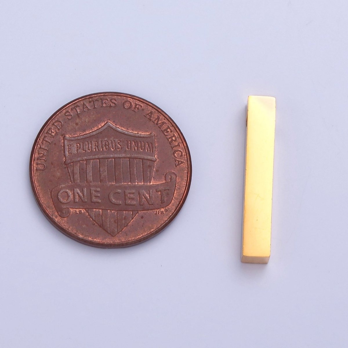 19.7mmx3.2mm Long Tube Bead Spacer For Jewelry Making, W-835 W-836 - DLUXCA