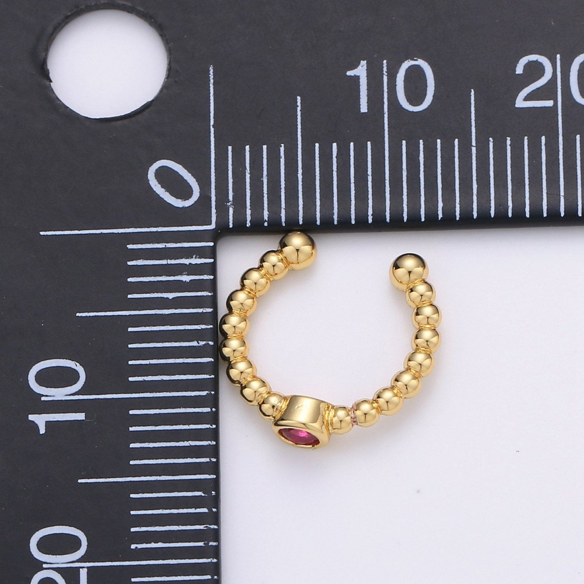 1x Ear Cuff No Piercing • Gold Filled ear cuff • conch cuff • ear cuff non pierced • fake helix piercing • ear cuffs • cartilage cuff, 1xAI-130 - DLUXCA