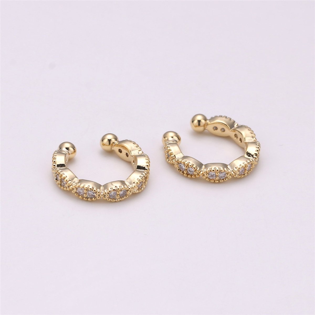 1x Ear Cuff No Piercing • Gold Filled ear cuff • conch cuff • ear cuff non pierced • fake helix piercing • ear cuffs • cartilage cuff, AI-150 AI-151 - DLUXCA