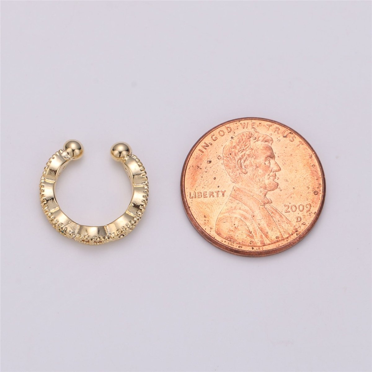 1x Ear Cuff No Piercing • Gold Filled ear cuff • conch cuff • ear cuff non pierced • fake helix piercing • ear cuffs • cartilage cuff, AI-150 AI-151 - DLUXCA