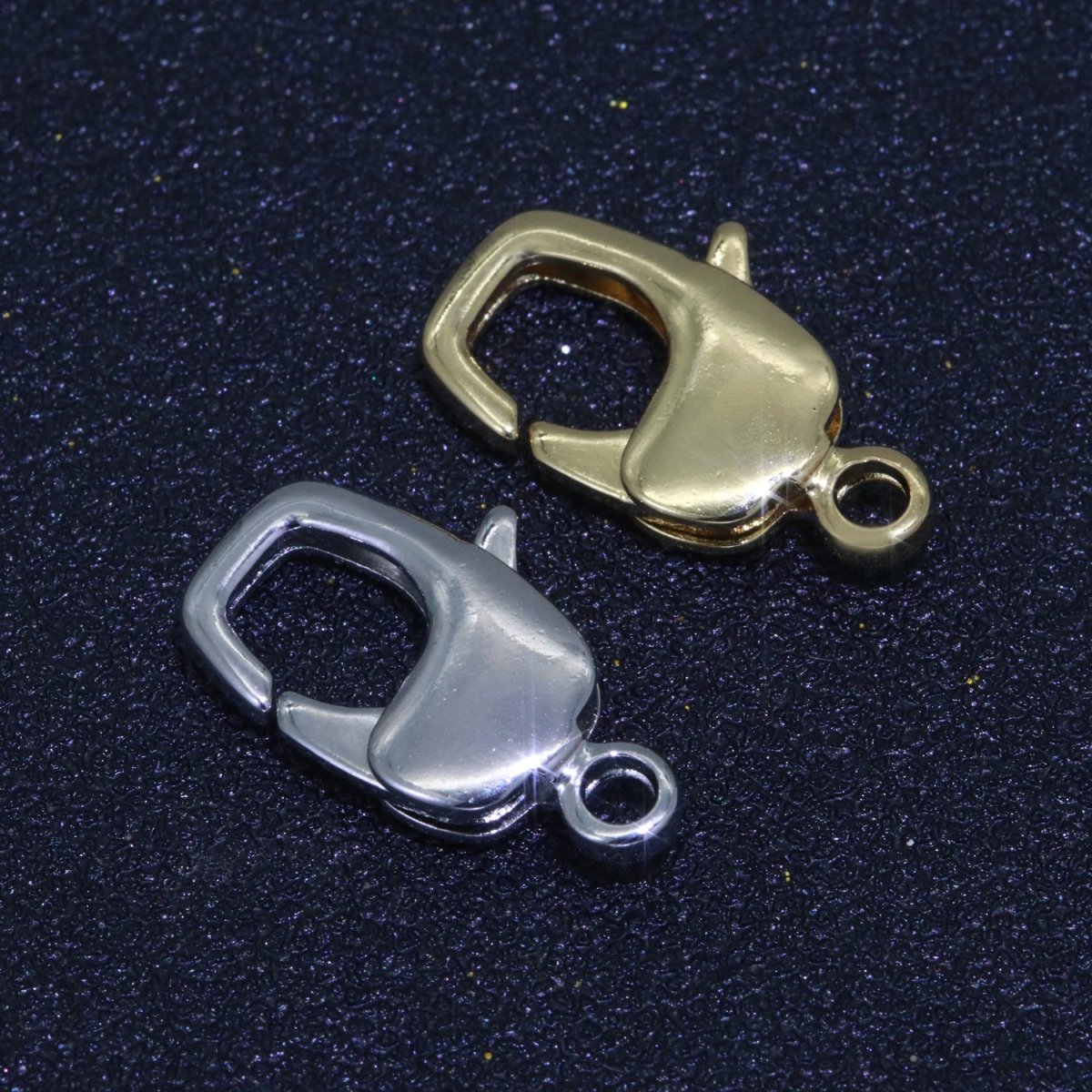 20x12mm Lobster Clasp in Gold Filled / Silver For Necklace Bracelet Anklet Jewelry Making L-502 L-503 - DLUXCA