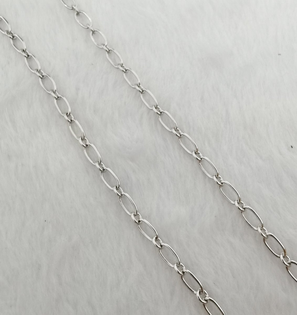 24K Gold, 18K Gold, White Gold Filled CABLE Roll Chain For Jewelry Making, For Necklace Bracelet Anklet Supply Component | ROLL-478(XP-006), ROLL-480(XP-008), ROLL-483 (XP-011) Clearance Pricing - DLUXCA