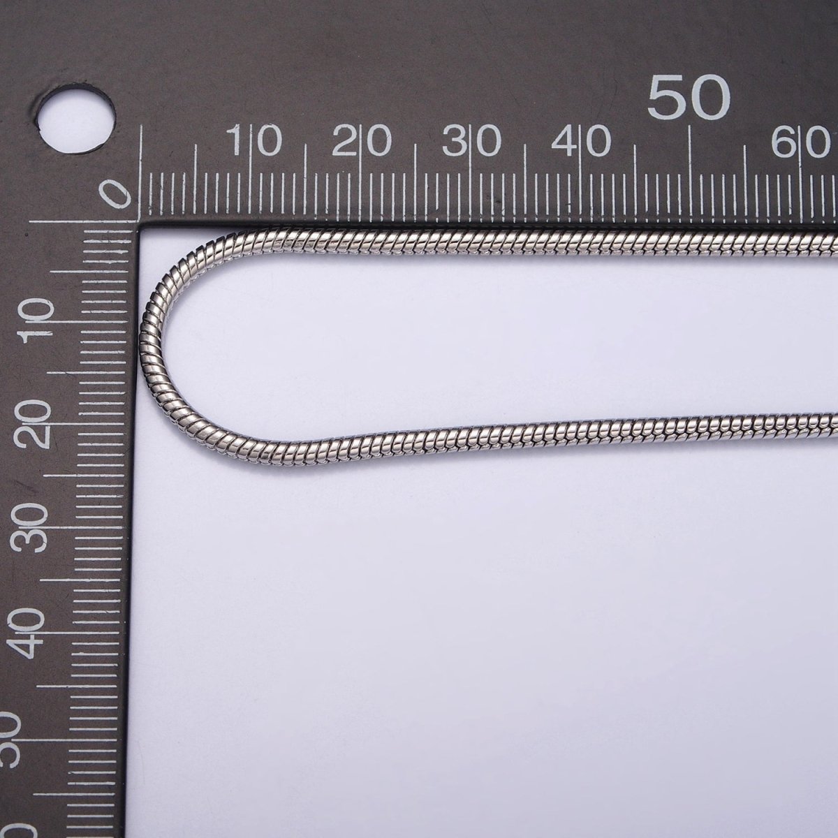 24K Gold Filled 18.5 Inch Cocoon Snake Finished Chain Necklace | WA-1010 WA-1011 Clearance Pricing - DLUXCA