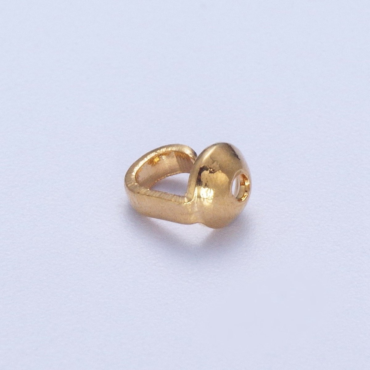 24K Gold Filled 4.8mm Bead Tips Connector Jewelry Making Findings Pack | K-031 K-030 - DLUXCA