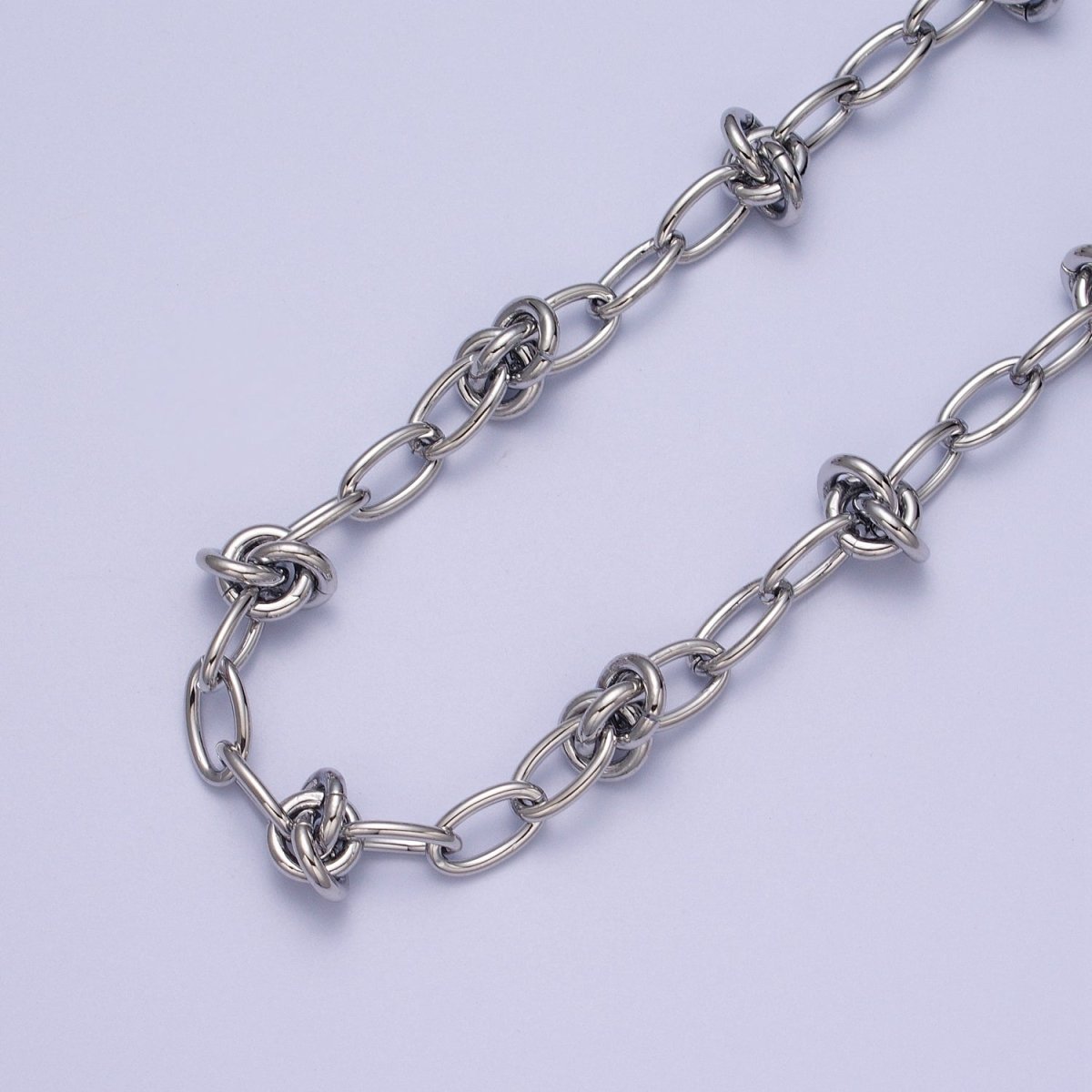 24K Gold Filled 8mm, 13mm Designed Oval Round Unfinished Chain in Gold & Silver | ROLL-994 ROLL-995, ROLL-960 ROLL-961 Clearance Pricing - DLUXCA