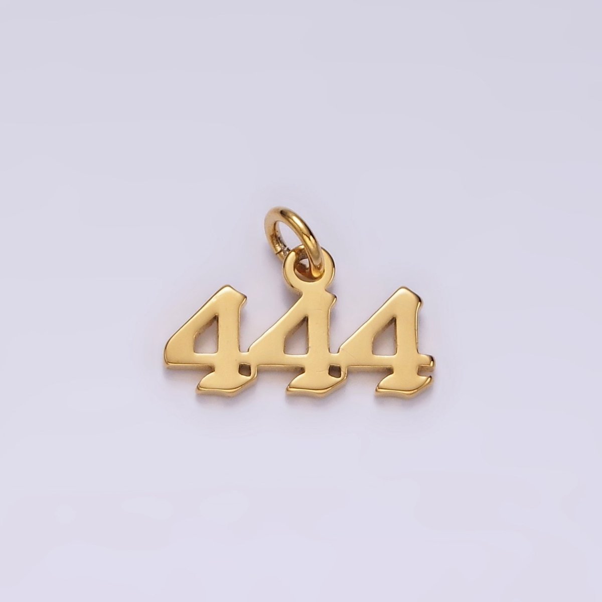 24K Gold Filled Angel Number Numerology Minimalist Mini Charm | AG606 - AG610 - DLUXCA