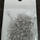 24K Gold Filled Chain Extender Gold / Silver For DIY Jewelry Making Chain Extender L-125~L-128 - DLUXCA